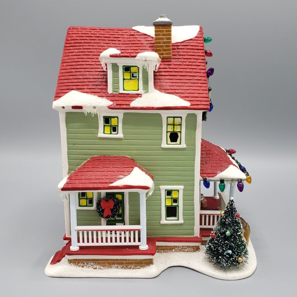 Dept 56 The Bumpus House 2006 A Christmas Story Village House with Light CHIPPED - Picture 6 of 16